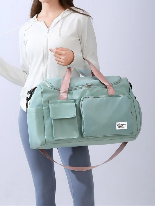 Women's Large Capacity Travel Bag with Shoe Compartment